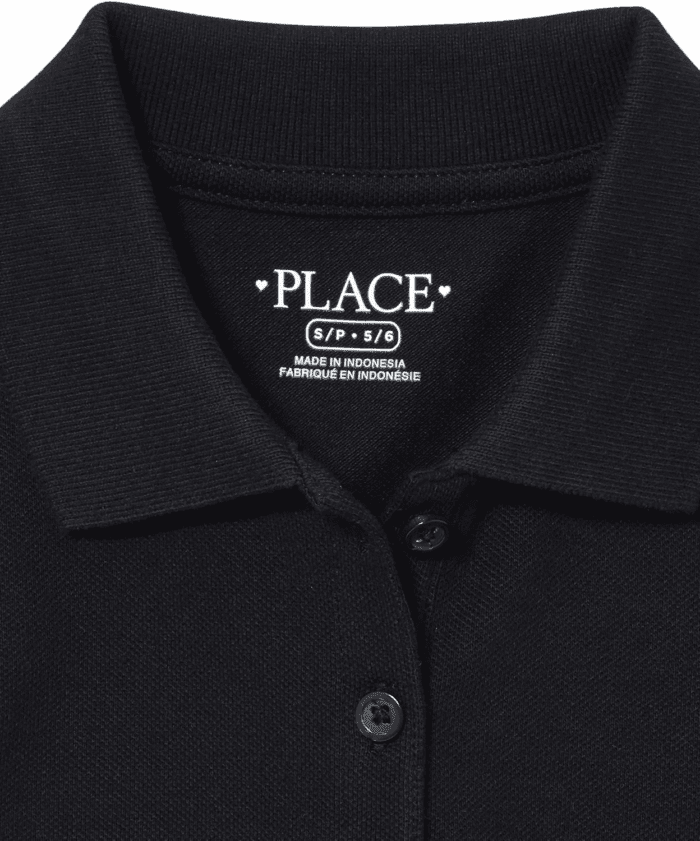 Girls' Uniform Pique Polo - Image 2