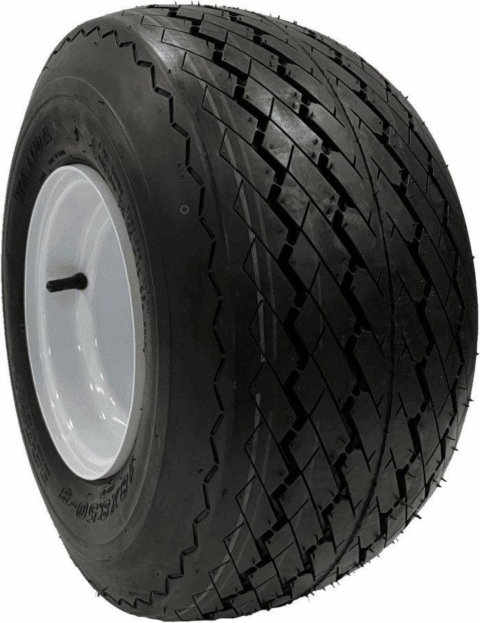4-Pack 8" 18X8.50-8 18/8.5-8 White Golf Cart Wheels Tires Combo Fits Club Car, Cushman, EZGO, Yamaha - Image 4