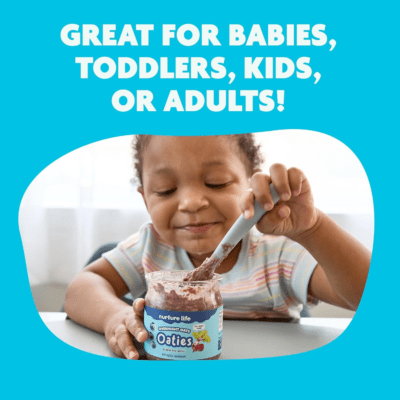 Overnight Oats, Variety Pack, Healthy Snacks for Kids, Nutritious Breakfast Food for Children W/Real Fruit & Hidden Veggies, No Added Sugar, Ready to Eat Meals for Toddlers & Kids, 4 Pack - Image 2
