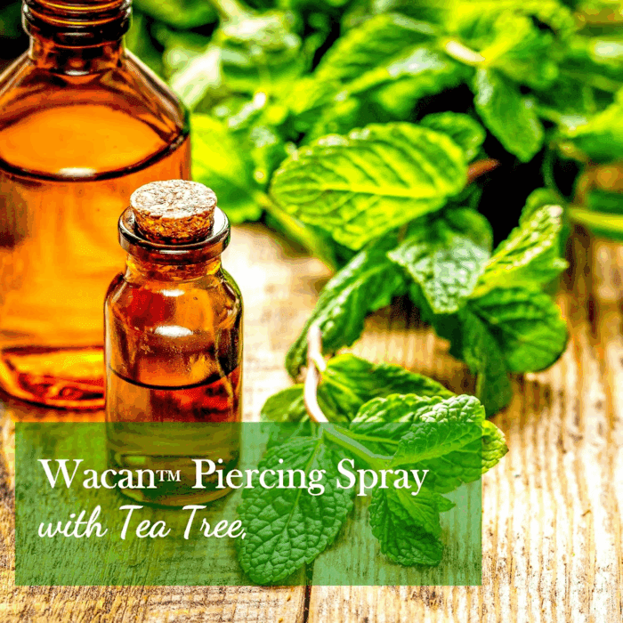 Fast-Healing Tea Tree Piercing Spray Solution Organic Essential Oil with Natural Sea Salts and Vitamins Solution Aftercare (4 OZ, Personal Size) - Image 8