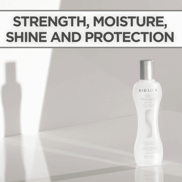 Silk Therapy Original, Reconstructing Treatment for Adding Shine & Helping Prevent Split Ends, Sulfate, Paraben, & Cruelty-Free, 5.64 Oz - Image 4