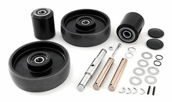 Complete Wheel Kit for Manual Pallet Jack - Fits Dayton, Model #4YX97
