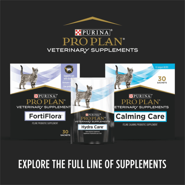 Purina Pro Plan Veterinary Supplements Fortiflora Cat Probiotic Supplement for Cats with Diarrhea - 30 Ct. Box - Image 4