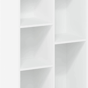 Luder Bookcase / Book / Storage , 5-Cube, White