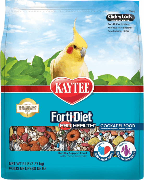 Forti-Diet Pro Health Pet Cockatiel Food, 5 Lb
