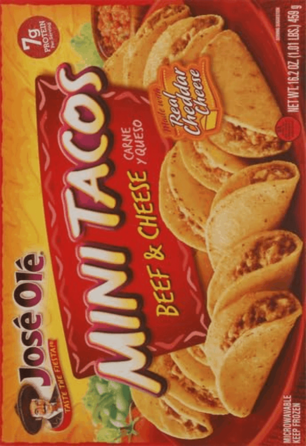 Mini Tacos Beef & Cheese, 16.2 Oz - Image 3