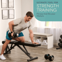 Adjustable Dumbbells Set/Single - 15Lb 43Lb 55Lb 25 Lb Dumbbell Sets with Rack - Quick Adjust, Secure Grip Weights Dumbbells Set - Compact Hand Weights for Women/Men at Home Gym - Image 7