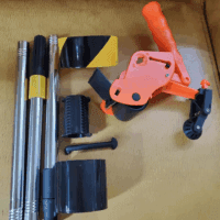 Floor Tape Applicator，Masking Tape Machine Kit with Extendable Pole for Wall and Floor Painting - 2-In-1 Tape Dispenser and Sticker Applicator Tool Set - Image 7