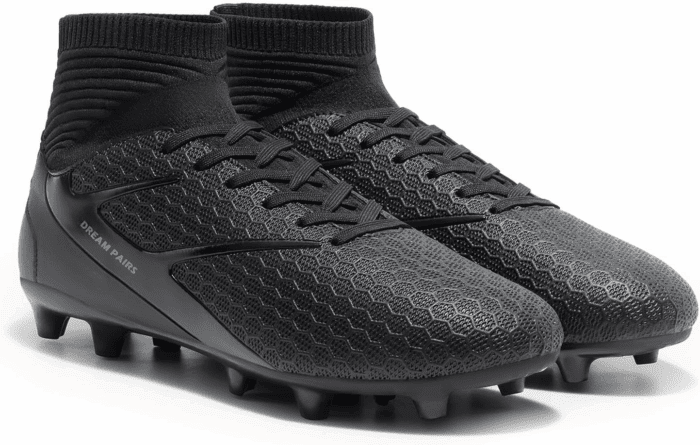 Men'S High-Tops Soccer Cleats Lace-Up Adult Football Shoes Lightweight Professional Athletic Training Soccer Shoes - Image 6
