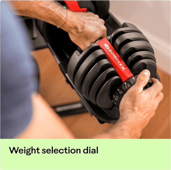 Selecttech 552 Adjustable Dumbbells - Image 5