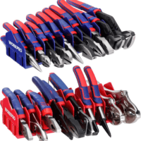 2-Pack Plier Organizer Rack with Non-Slip Rubber Base, 20 Slots Tool Box Holder, Drawer Storage for Cutters (Pliers Not Included) - Image 9