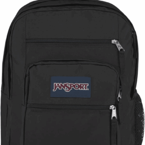 Laptop Backpack - Computer Bag with 2 Compartments, Ergonomic Shoulder Straps, 15” Laptop Sleeve, Haul Handle - Black