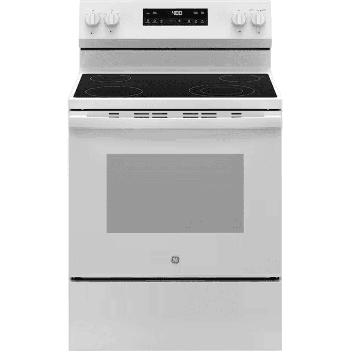 30-In Glass Top 4 Burners 5.3-Cu Ft Freestanding Electric Ran ( Stainless Steel ) - Image 19