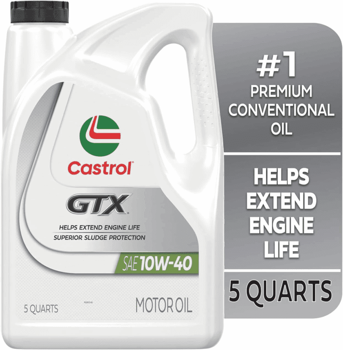 GTX 10W-40 Conventional Motor Oil, 5 Quarts - Image 2