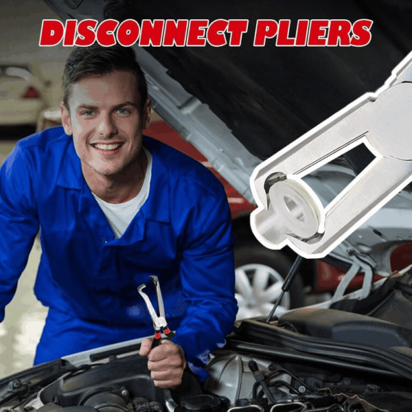 Electrical Disconnect Pliers, Electrical Connector Plier for Cars, Fuel Line Pliers Disconnect Repair Tools, Automotive Hose Disconnect Tools for Push Tab Style Plugs - Image 7