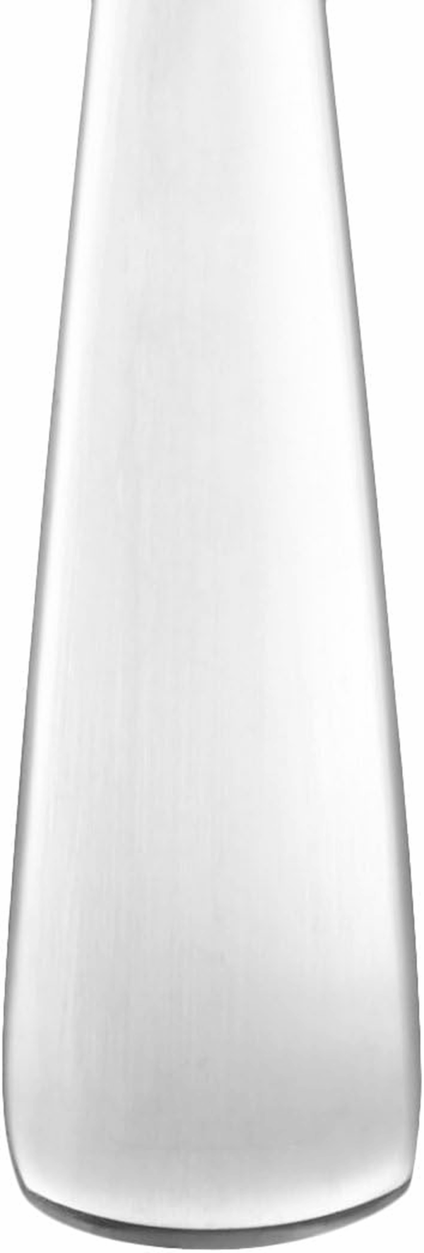 20-Piece Stainless Steel Flatware Set with Square Edge, Service for 4, Silver - Image 4