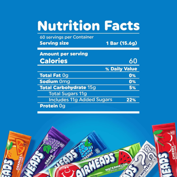 Candy Bars, Variety Bulk Box, Chewy Full Size Fruit Taffy, Halloween, Non Melting, Party, 60 Count (Packaging May Vary), Original Version, 33 Ounce - Image 4