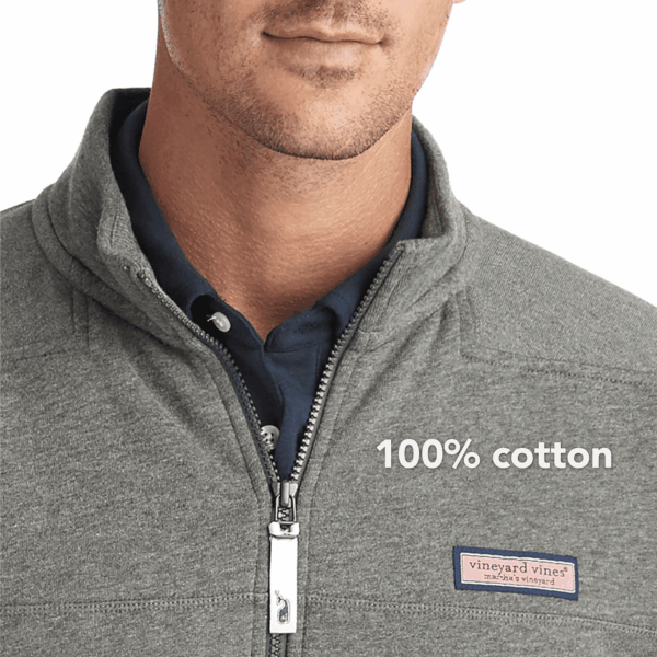 Men'S Collegiate Shep Quarter-Zip Pullover Sweatshirt - Image 3