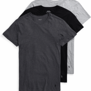 Men'S Classic Fit Cotton Crew Undershirts, 3 Pack