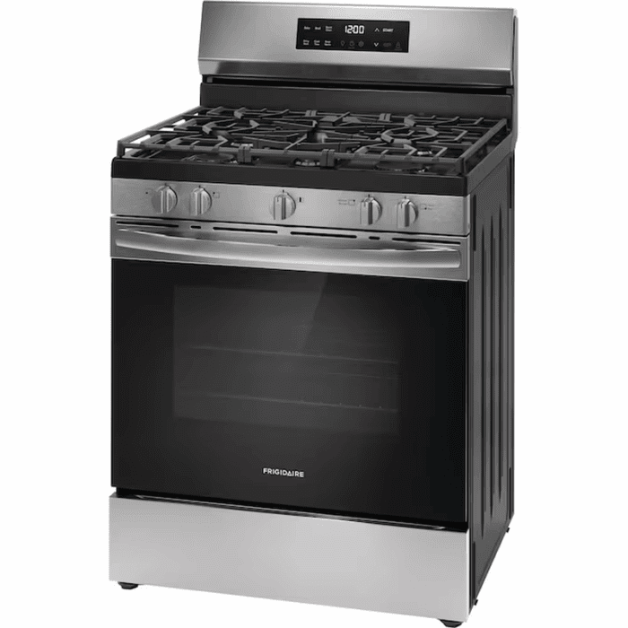 30-In 5 Burners 5.1-Cu Ft Freestanding Natural Gas Range ( Fingerprint Resistant Stainless Steel ) - Image 6