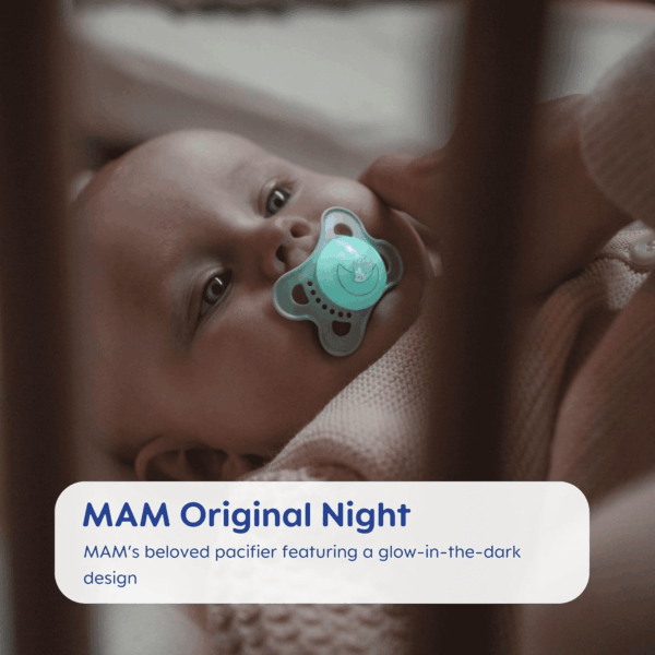Variety Pack Baby Pacifier, Includes 3 Types of Pacifiers, Nipple Shape Helps Promote Healthy Oral Development, 3 Pack, 0-6 Months, Girl - Image 5