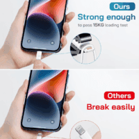I Phone Charger Fast Charging-20W USB-C Block with 6 Ft Cord [Mfi Certified] Compatible with IP 14/13/12/11/X Series, I Pad & More [3 Pack] - Image 4