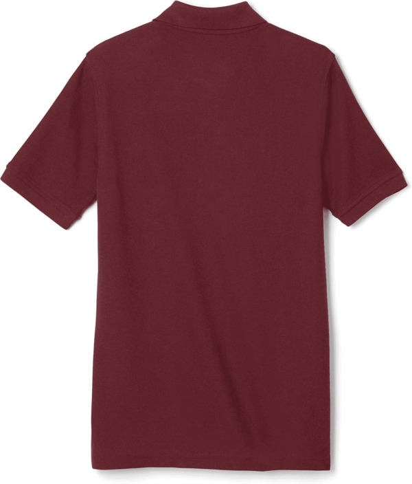Boys Short Sleeve Pique Polo Uniform Shirt (Standard & Husky) - Image 2