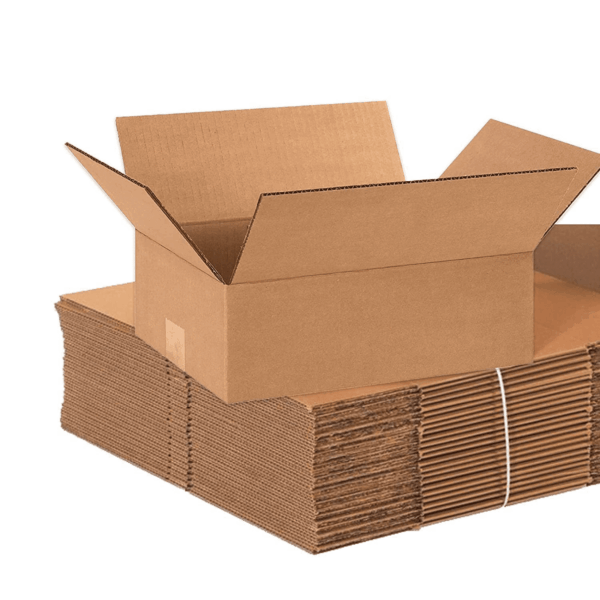 Shipping Boxes Medium 12"L X 9"W X 4"H, 25-Pack | Corrugated Cardboard Box for Moving, Mailing, Packing and Storage 12X9X4