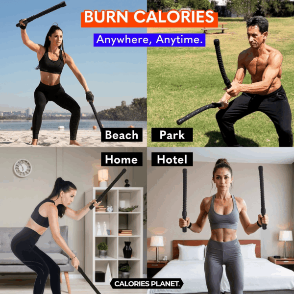 X1 Ropeless Battle Rope for Home Gym, HIIT Workouts, Low-Impact Cardio Training - Image 6