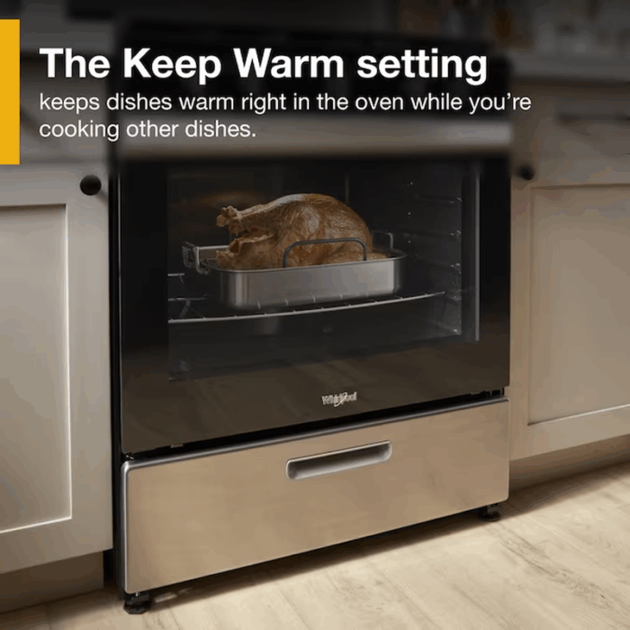 30-In 4 Burners 5.1-Cu Ft Freestanding Natural Gas Range ( Stainless Steel ) - Image 8