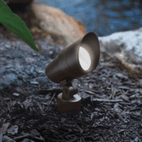 WAC Landscape Lighting, LED 12V Medium Size Accent Light with Adjustable Beam Angle and Integral Brightness Control 50-1300 Lumens 3000K Warm White Built-In LED in Bronze - Image 10