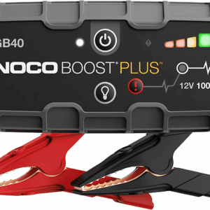Boost plus GB40 1000A Ultrasafe Car Battery Jump Starter, 12V Jump Starter Battery Pack, Battery Booster, Jump Box, Portable Charger and Jumper Cables for 6.0L Gasoline and 3.0L Diesel Engines