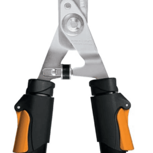 Power-Lever Hedge Shears - 25"-33" Extendable Handle - Plant Cutting Scissors - Yard and Garden Tools - Orange/Black