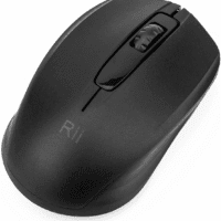 Wireless Mouse, 2.4G Portable Computer Mice for PC, Laptop, Windows,Office Included Wireless USB Dongle (Black) - Image 5