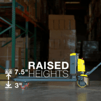 2-Pieces Full Electric Pallet Jack Lithium 3300Lbs Capacity 7.5" Lift 45" X 27" Forks Pallet Truck, Multi-Function Handle - Image 5