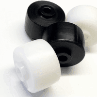 Pallet Jack Truck BT Rolatruc LHM230 & Similar Pallet Trucks Pallet Jacks Main Guide Entry Wheels Set of 2 (White) - Image 3