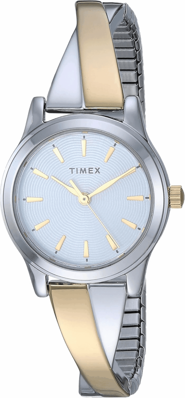 Women'S Stretch Bangle Crisscross 25Mm Watch