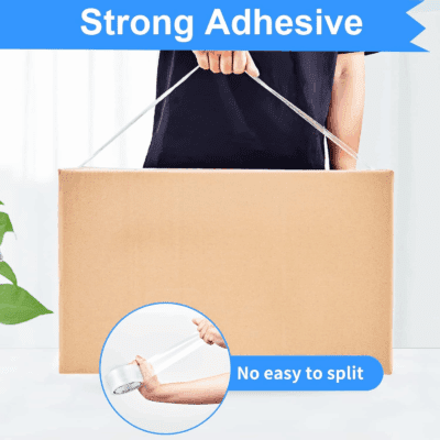 Clear Packing Tape (18 Rolls), Heavy Duty Packaging Tape for Shipping Packaging Moving Sealing, 2.7Mil Thick, 1.88 Inches Wide, 60 Yards per Roll, 1080 Total Yards - Image 3