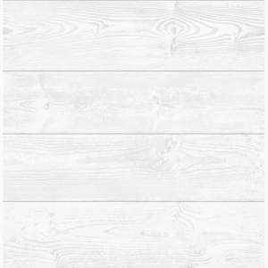30.75-Sq Ft White Vinyl Textured Wood 3D Self-Adhesive Peel and Stick Wallpaper