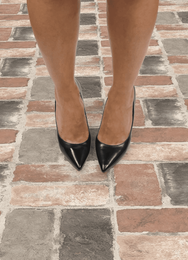 Harvard Brick Red Peel & Stick Floor Tiles - Image 2