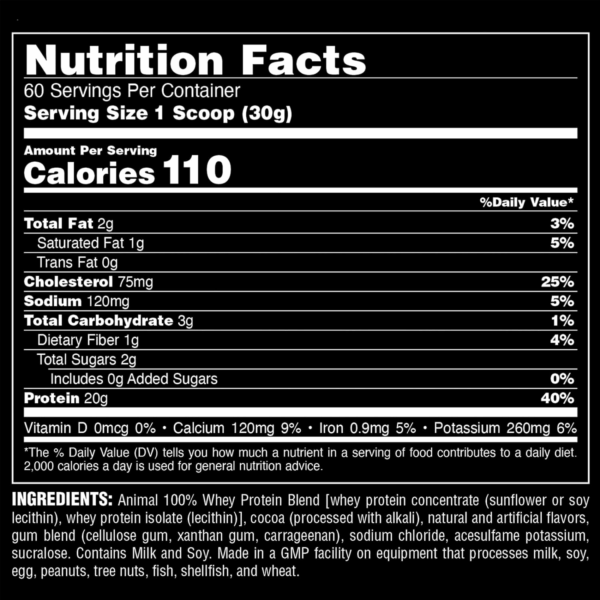 100% Whey Protein Powder – Whey Blend for Pre Workout or Post Workout, Recovery, or an Anytime Low Sugar Protein Boost Meal Replacement with BCAA Branched Chain Amino Acids – Chocolate, 4 Lb - Image 3