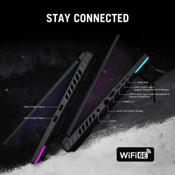ROG Strix G16 Gaming Laptop, 165Hz Display, NVIDIA® Geforce RTX™ 4060, Intel Core I7-13650Hx, 16GB DDR5, 1TB Pcie Gen4 SSD, Wi-Fi 6E, Windows 11, G614JV-AS74 - Image 6