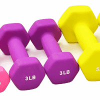 Neoprene Dumbbell Hand Weights, Anti-Slip, Anti-Roll, Hex Shape Colorful, Pair or Set with Stand - Image 4