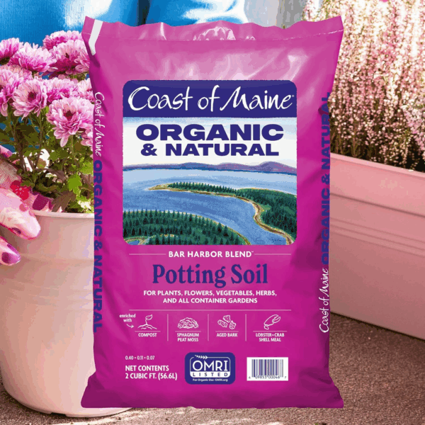 Bar Harbor Blend (2 Cu Ft) Organic and Natural Potting Soil for Houseplants, Flowers, Vegetables, Herbs and Containers - Image 2