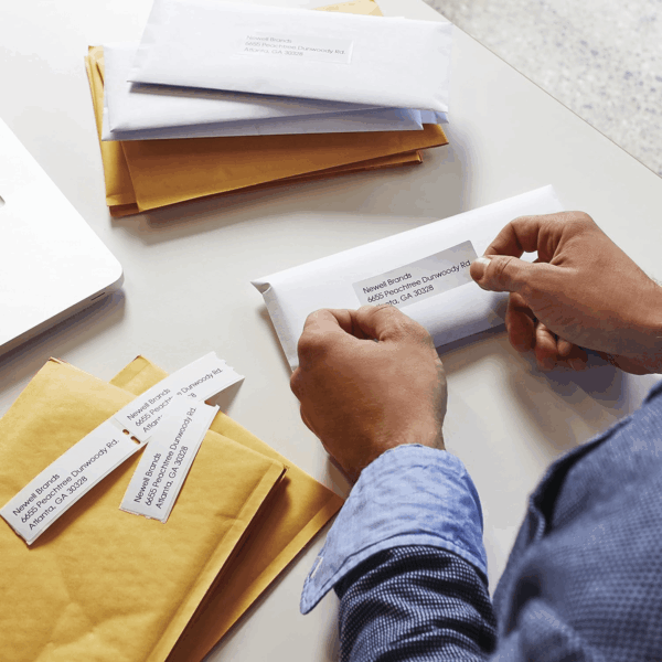 Authentic LW Mailing Address Labels for Labelwriter Label Printers, (1-1/8" X 3-1/2"), 3 Rolls of 350 (1050 Total) - Image 6