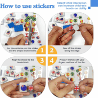 Seaside Escape Game Blocks， Mahjong Tile Game Sets with 65 Tiles 30Mm Flag and Ball Pattern with Handbag for Spring Picnic Party Gift. - Image 2