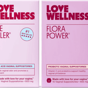 the Killer & Flora Power | Vaginal Suppository Duo with Probiotics, Vitamin C & Boric Acid for Vaginal Health | Vaginal Suppositories for Healthy Ph Balance & Vaginal Odor Control