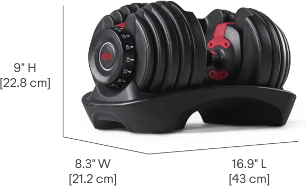 Selecttech 552 Adjustable Dumbbells - Image 2