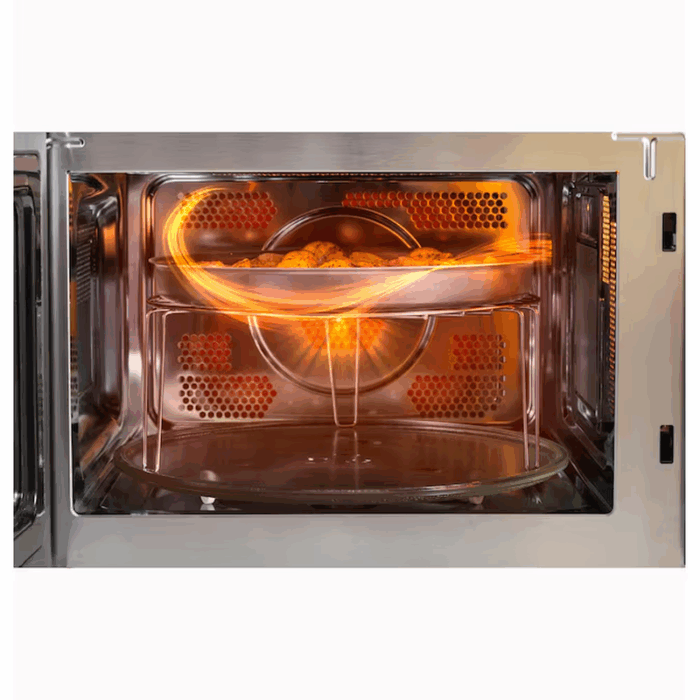 1.0-Cu Ft Small (Less than 1.5-Cu Ft) 1050 -Watt Air Fry Countertop Convection Microwave ( Stainless Steel ) - Image 2