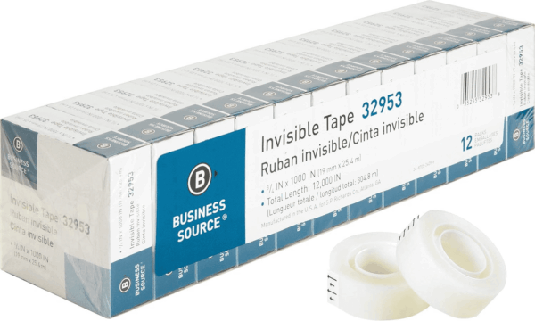 Premium Invisible Tape Value Pack
